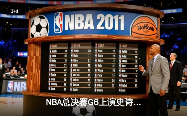 NBA总决赛G6上演史诗逆转 独行侠绝地反击终结凯尔特人连胜神话 - 3